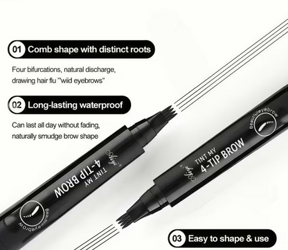 Eyebrow Pencil with Bionic Tip (2pcs)